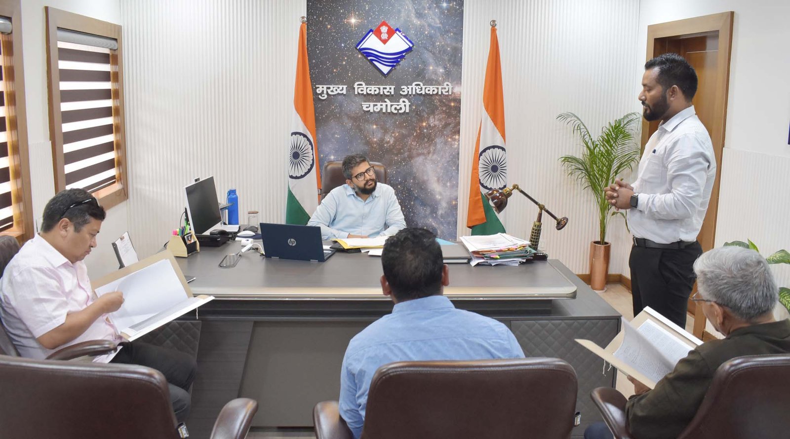 मुख्यमंत्री खिलाडी प्रोत्साहन के सफल क्रियान्वयन को लेकर सीडीओ ने ली बैठक