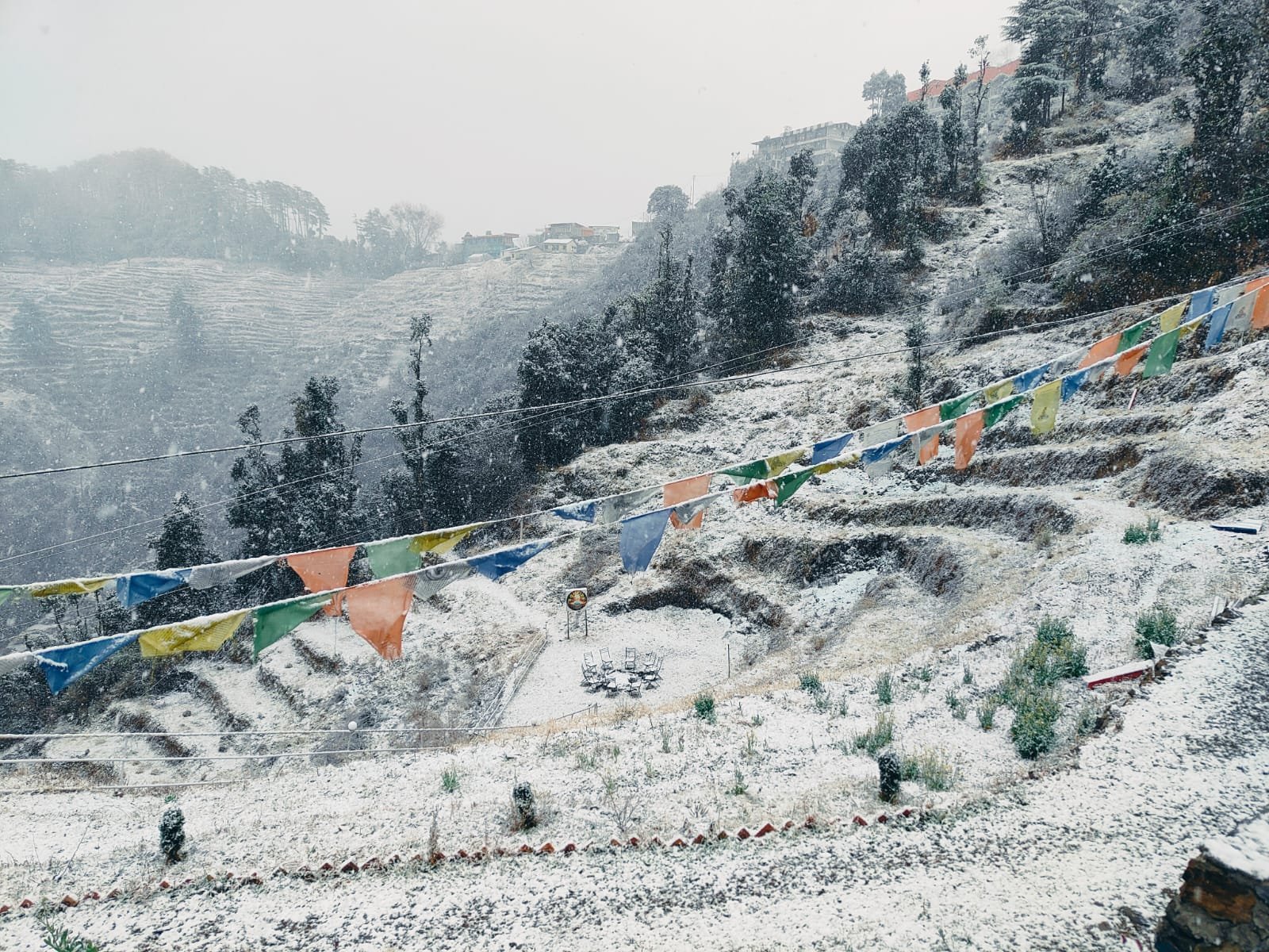 snowfall of Uttarakhand : केदारनाथ से मसूरी तक बिछी सफेद चादर, मैदानी इलाकों में बारिश से बढ़ी ठिठुरन